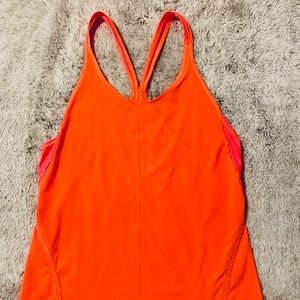 🍋 RARE Lululemon Racerback Neon Orange 🍋